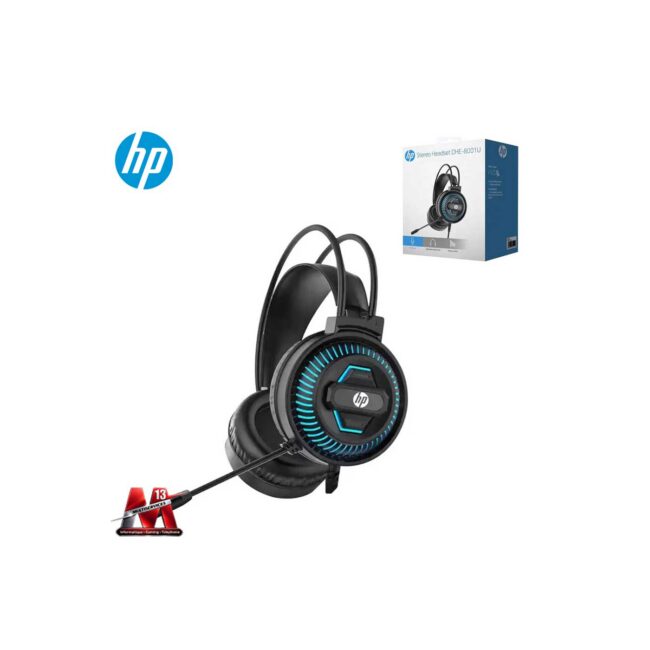 HP Sterio DHE-8001U est un casque gaming filaire avec LED